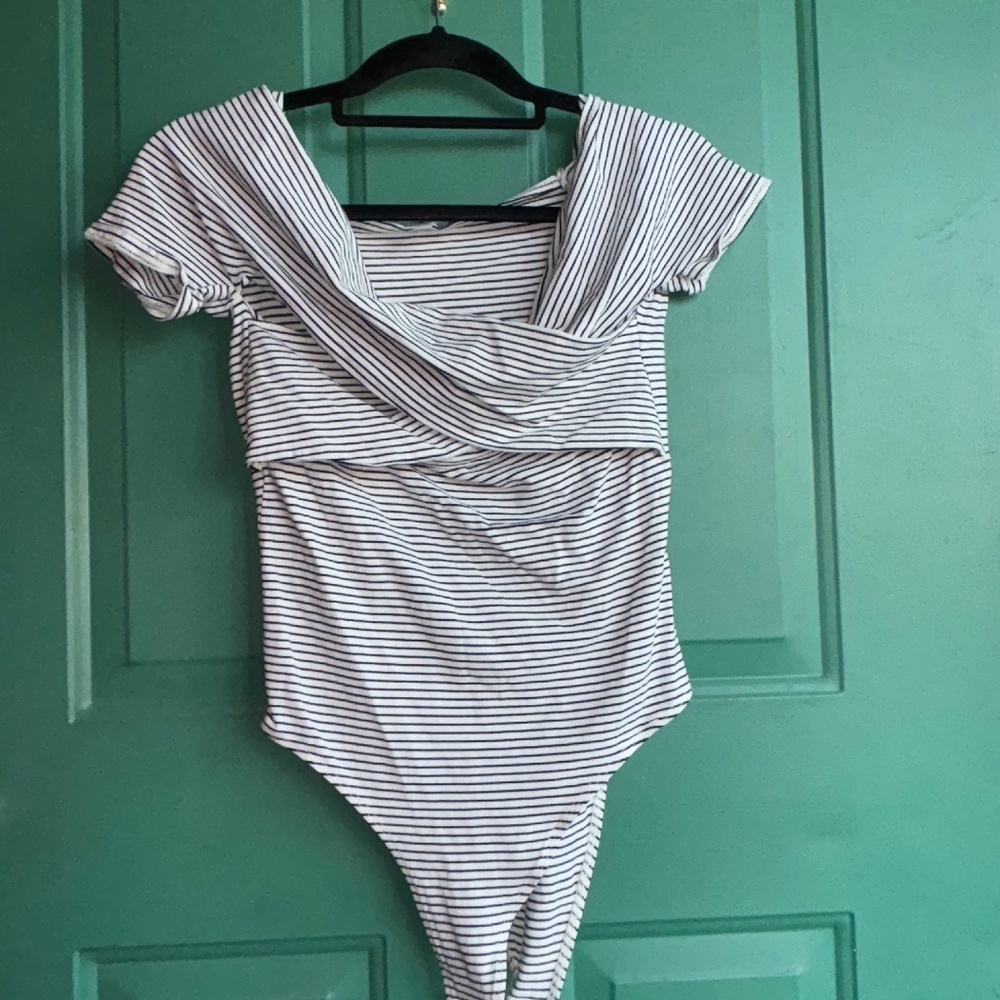 Unbranded large striped bodysuit